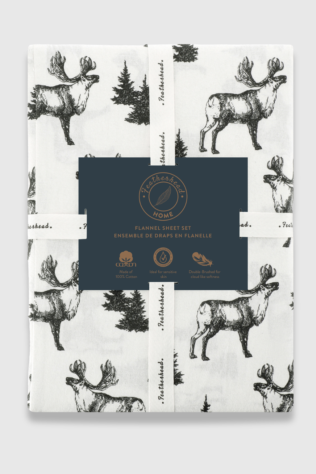 FH-00119 - Flannel Sheet Set 4 Piece