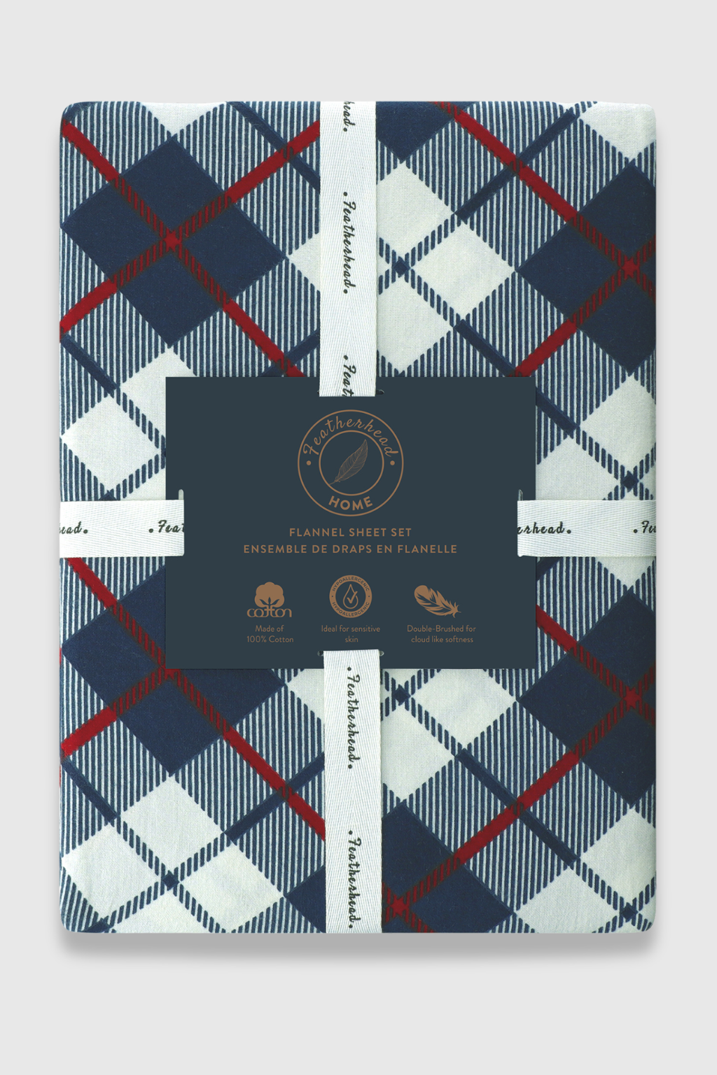 FH-00101 - Flannel Sheet Set 4 Piece