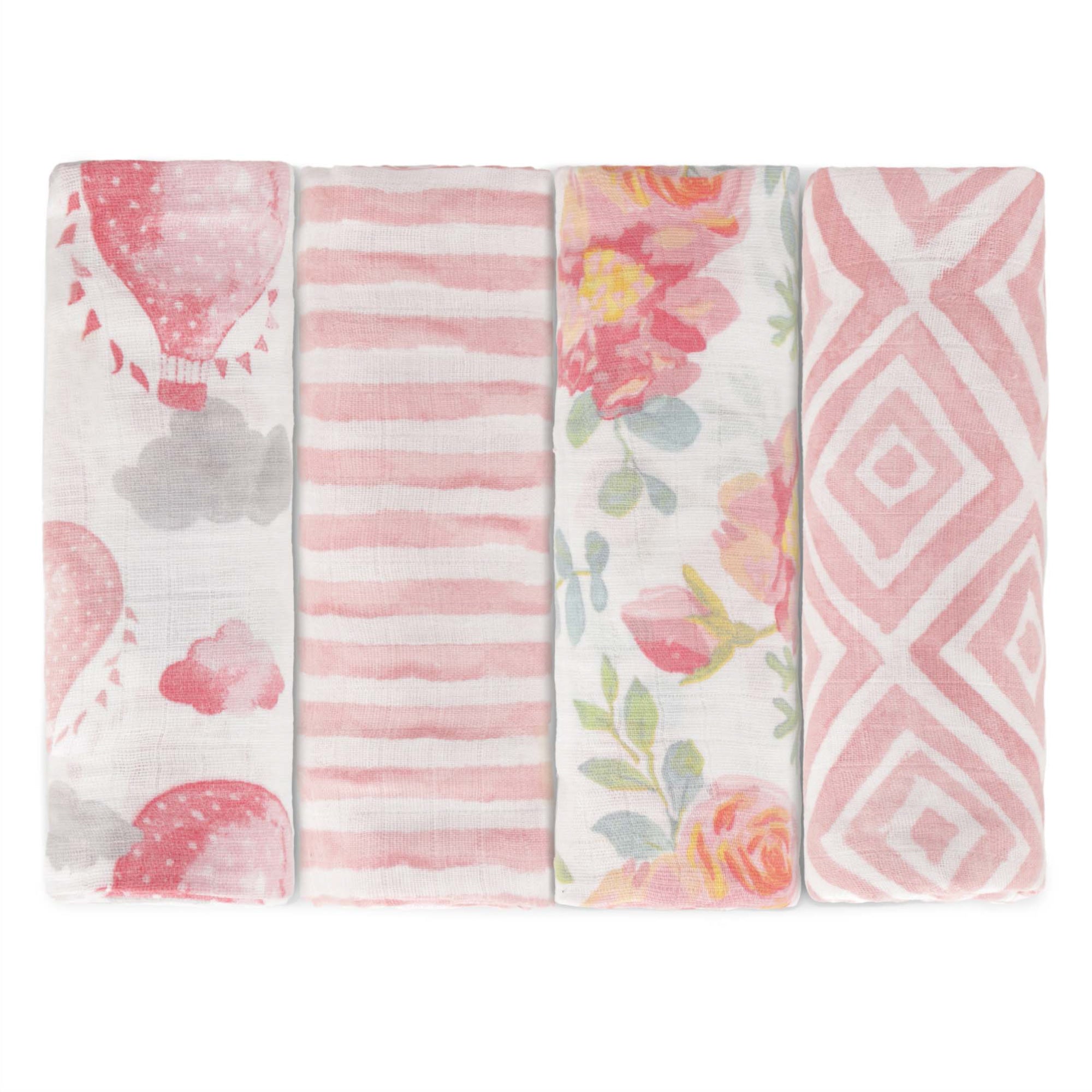 4PK Swaddle Blanket - FB-07051