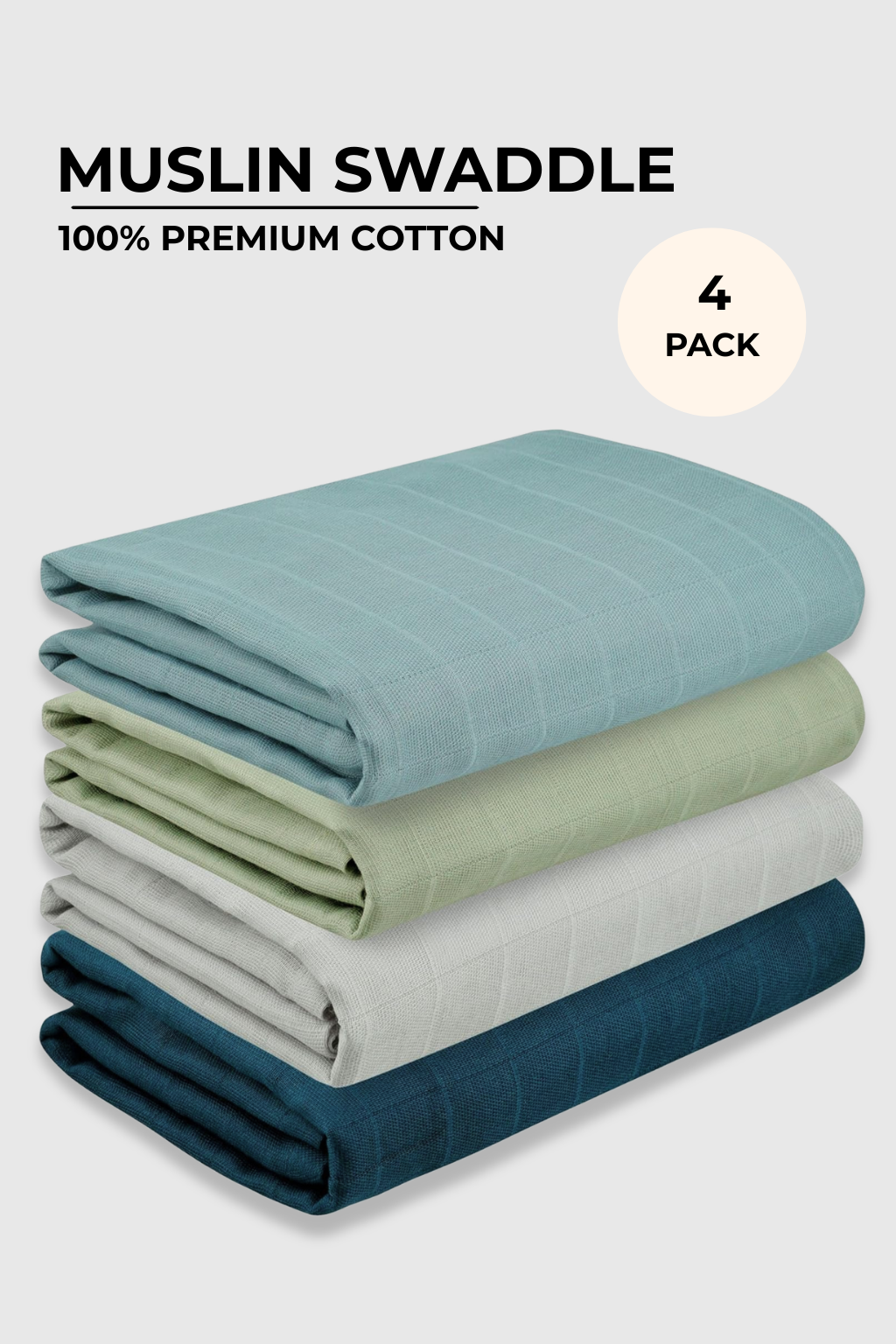 Swaddle Blanket Pack Of 4 - FB-07125