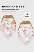 Bandana Bib Pack Of 6 - FB-08102