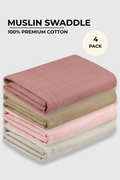 Swaddle Blanket Pack Of 4 - FB-07126