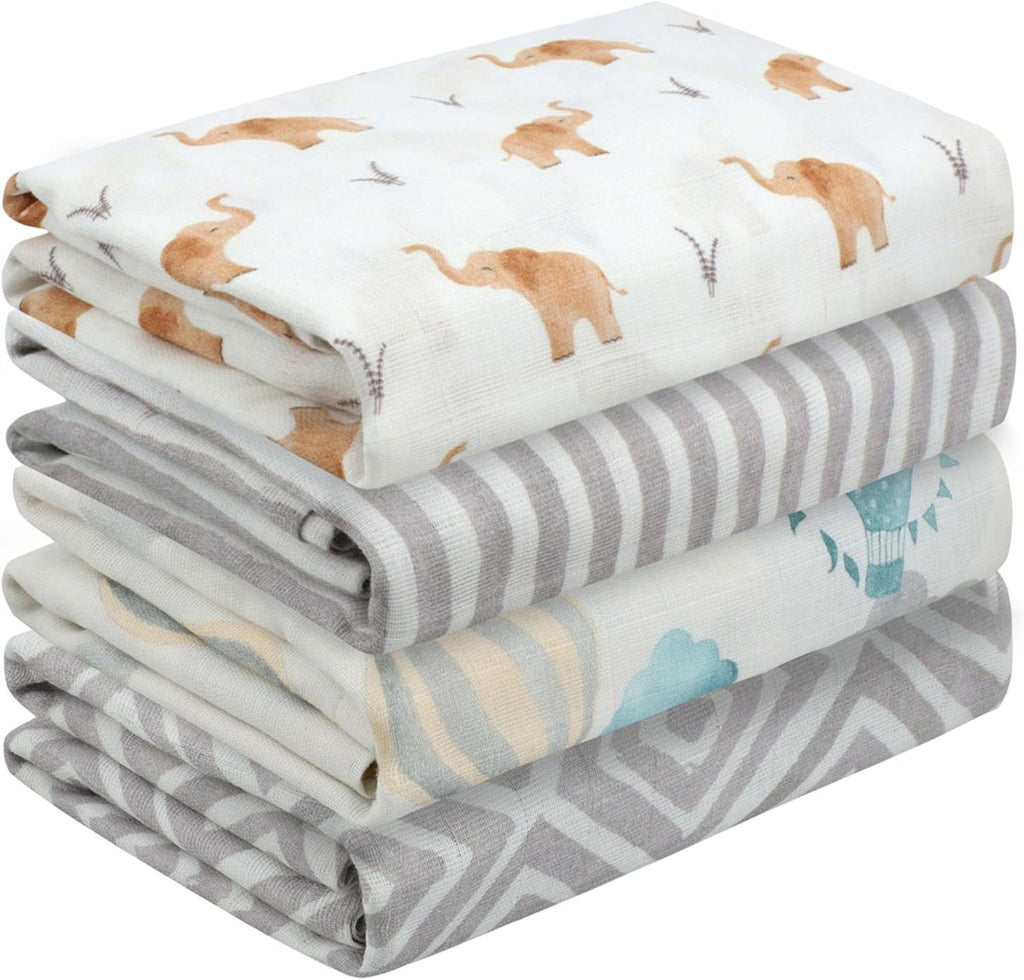4PK Swaddle Blanket - FB-07128