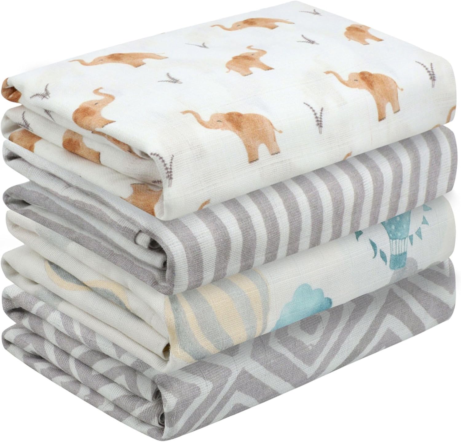 4PK Swaddle Blanket - FB-07128