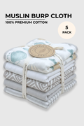 Burp Cloth Pack Of 5 - FB-08466