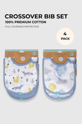 Cross-over Bib Pack Of 4 - FB-08104