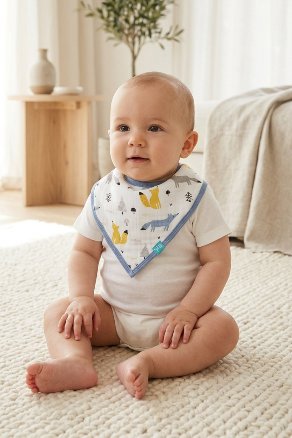 Bandana Bib Pack Of 6 - FB-08101