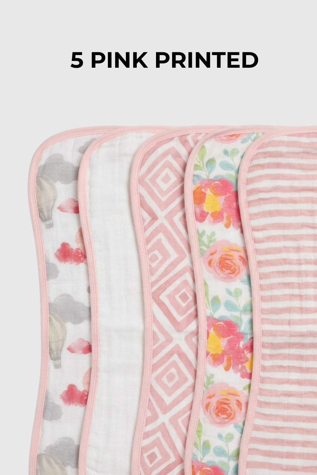 Burp Cloth Pack Of 5 - FB-08051