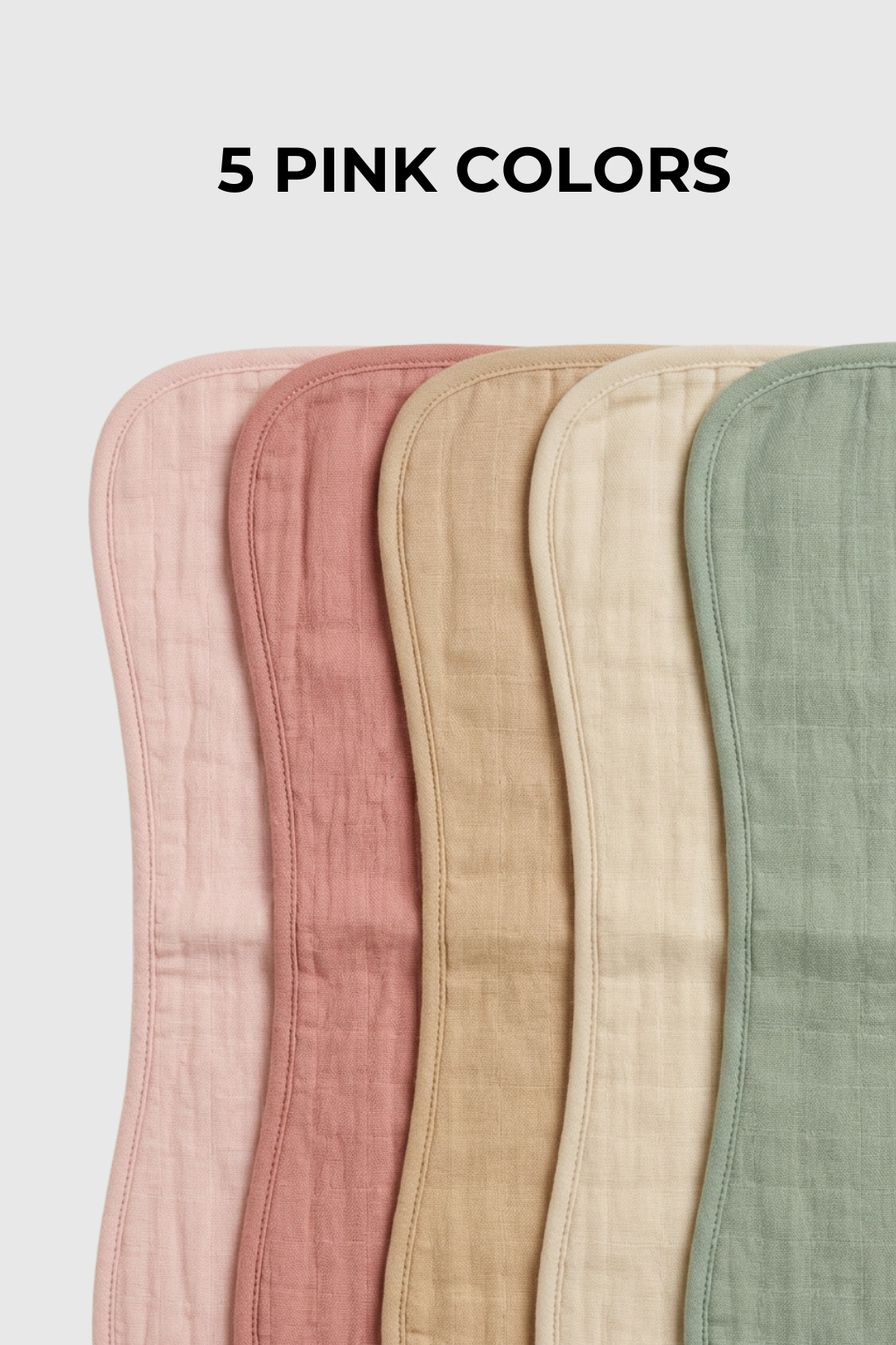 Burp Cloth Pack Of 5 - FB-08461