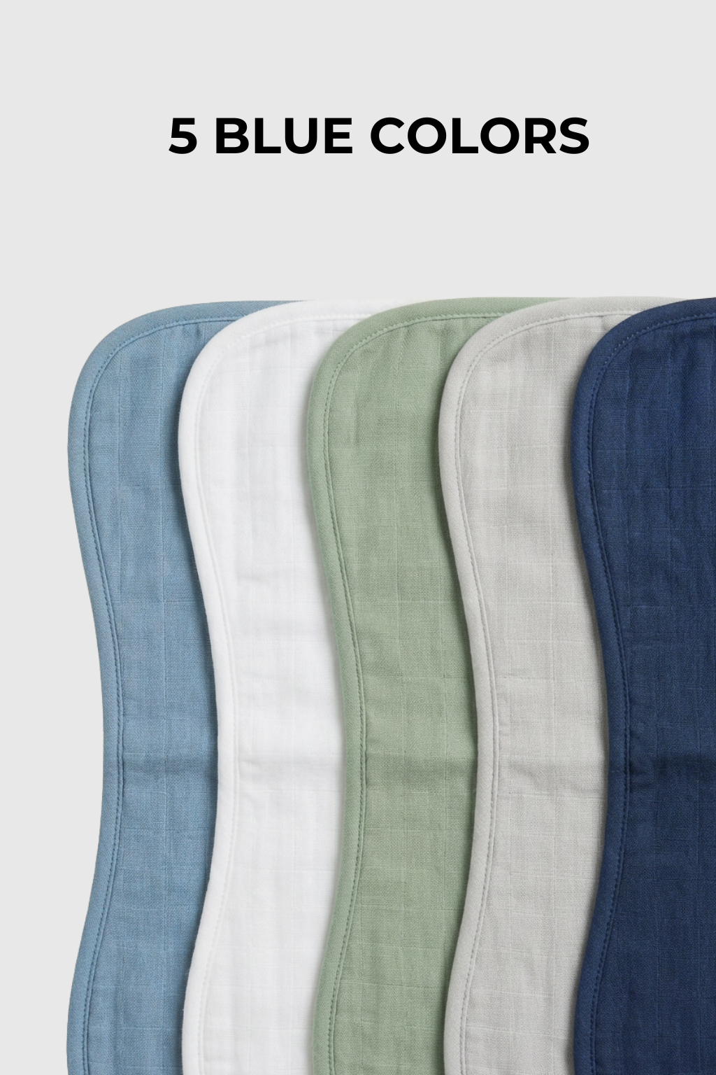 Burp Cloth Pack Of 5 - FB-08460