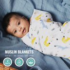 2PK Swaddle Blanket - FB-07053