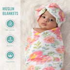 4PK Swaddle Blanket - FB-07051