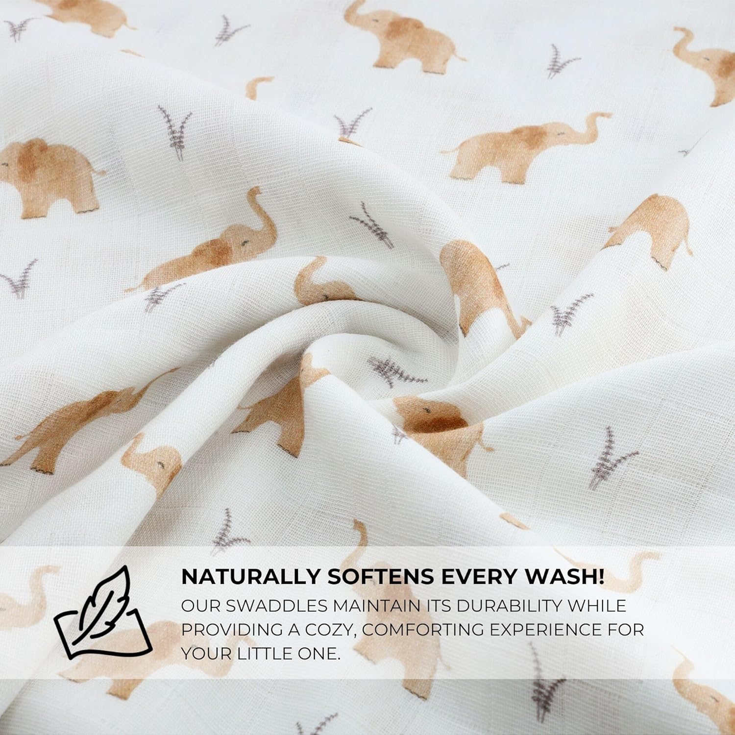 4PK Swaddle Blanket - FB-07128