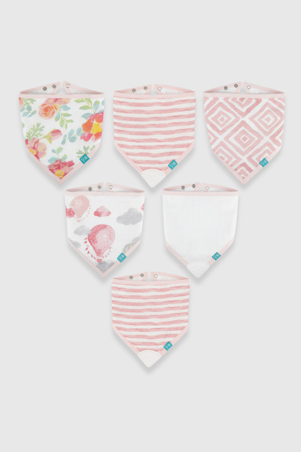 Bandana Bib Pack Of 6 - FB-08102