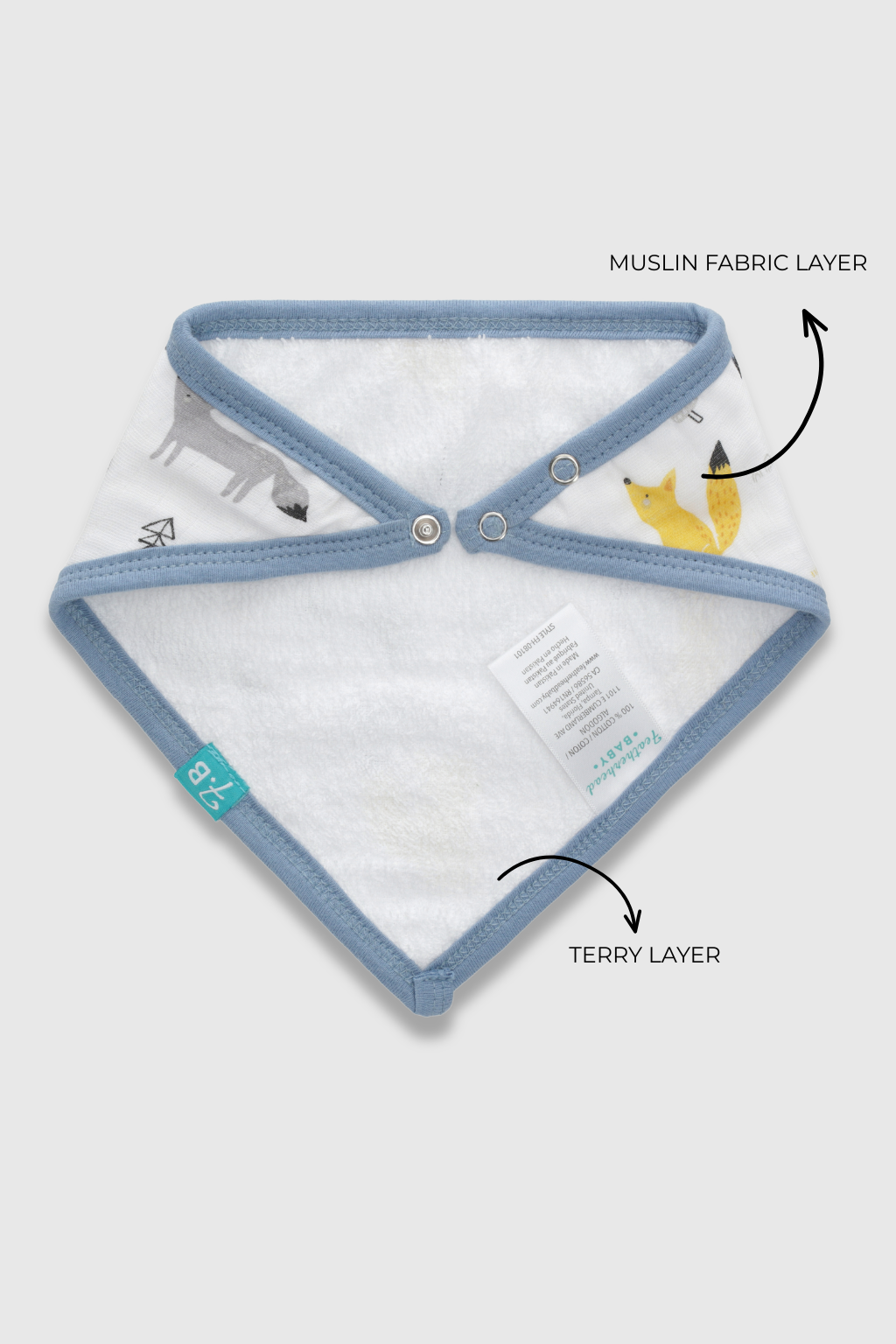 Bandana Bib Pack Of 6 - FB-08101