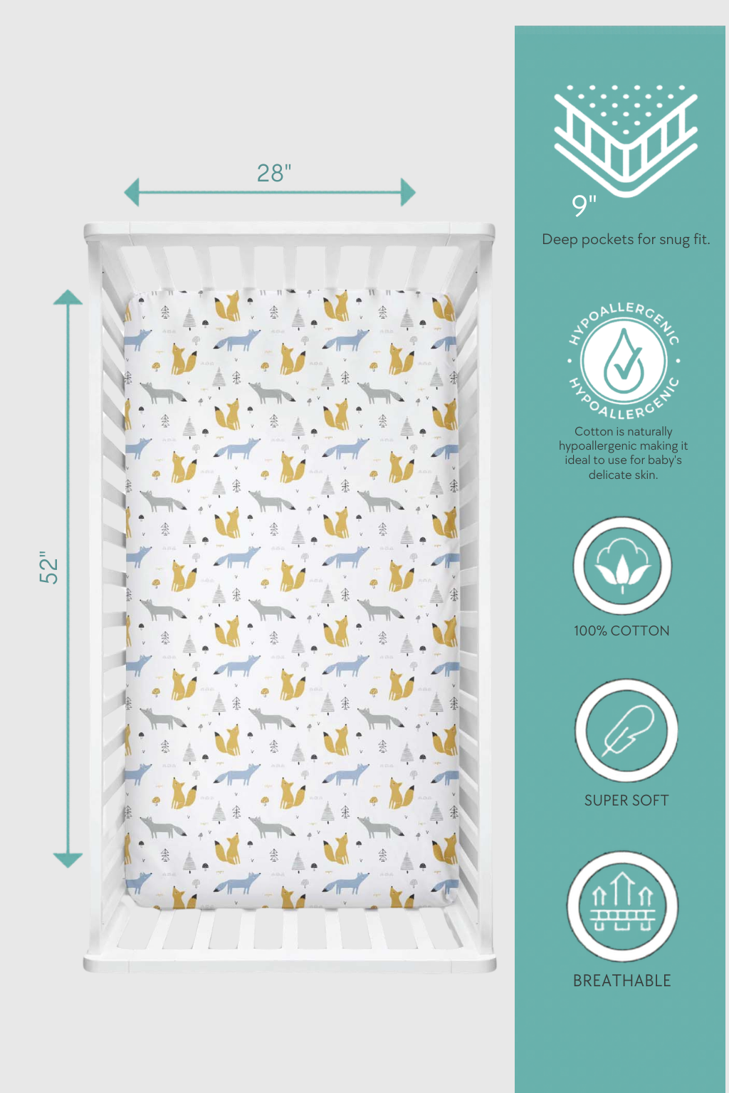 Cribsheet Pack Of 2 - FB-00501