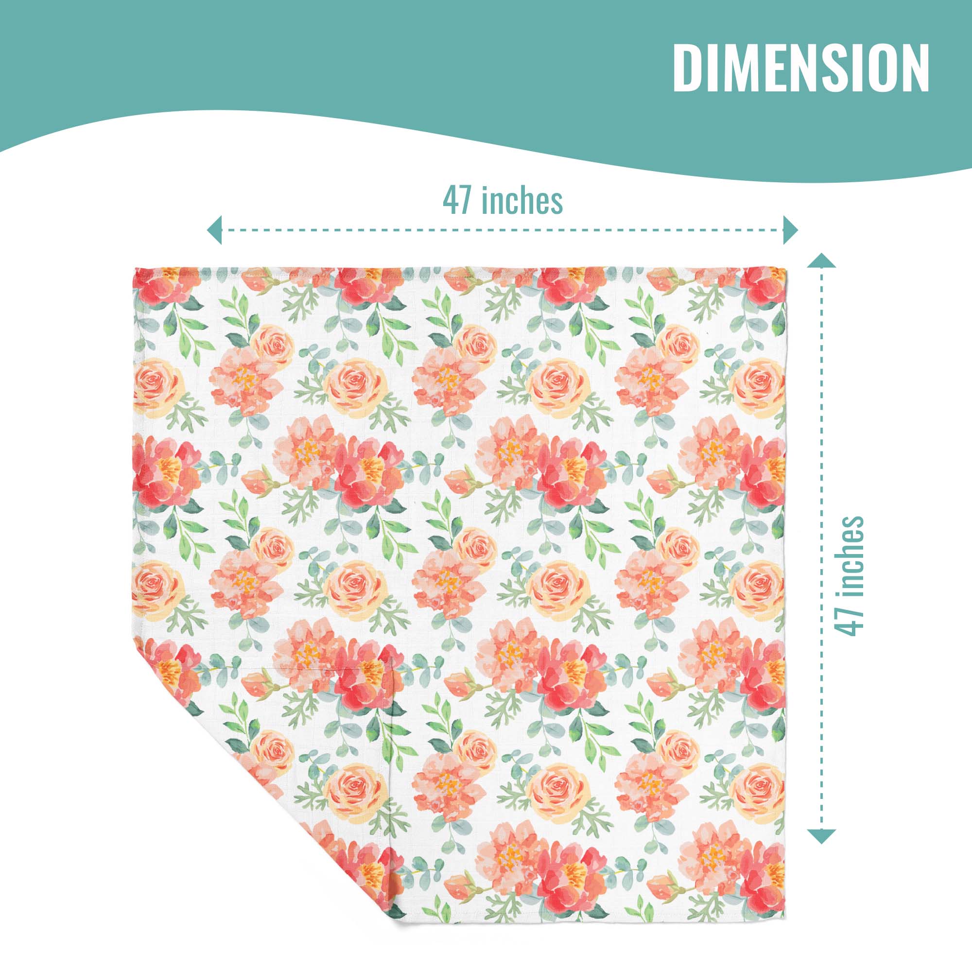 4PK Swaddle Blanket - FB-07051