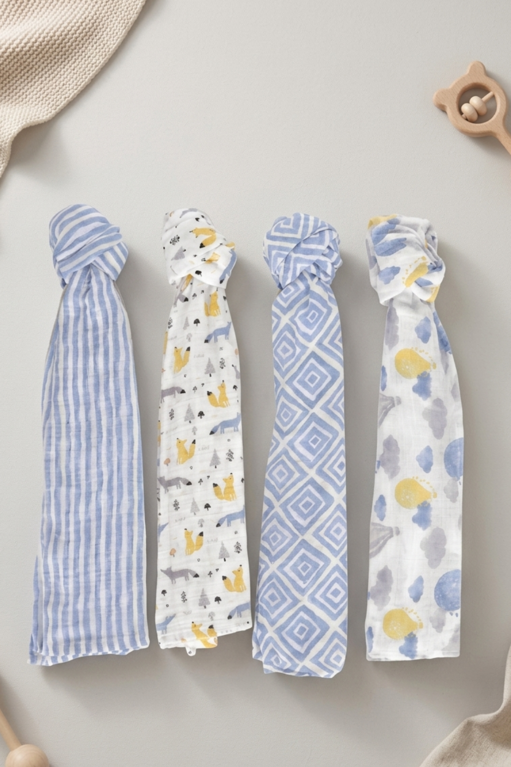 Swaddle Blanket Pack Of 4 - FB-07050