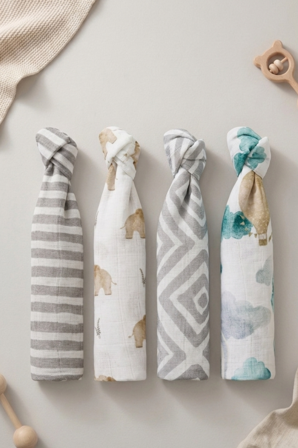 Swaddle Blanket Pack Of 4 - FB-07128