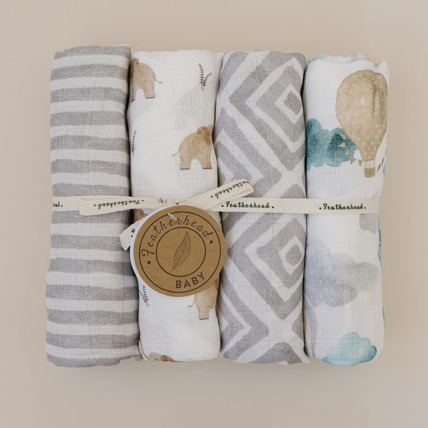 4PK Swaddle Blanket - FB-07128