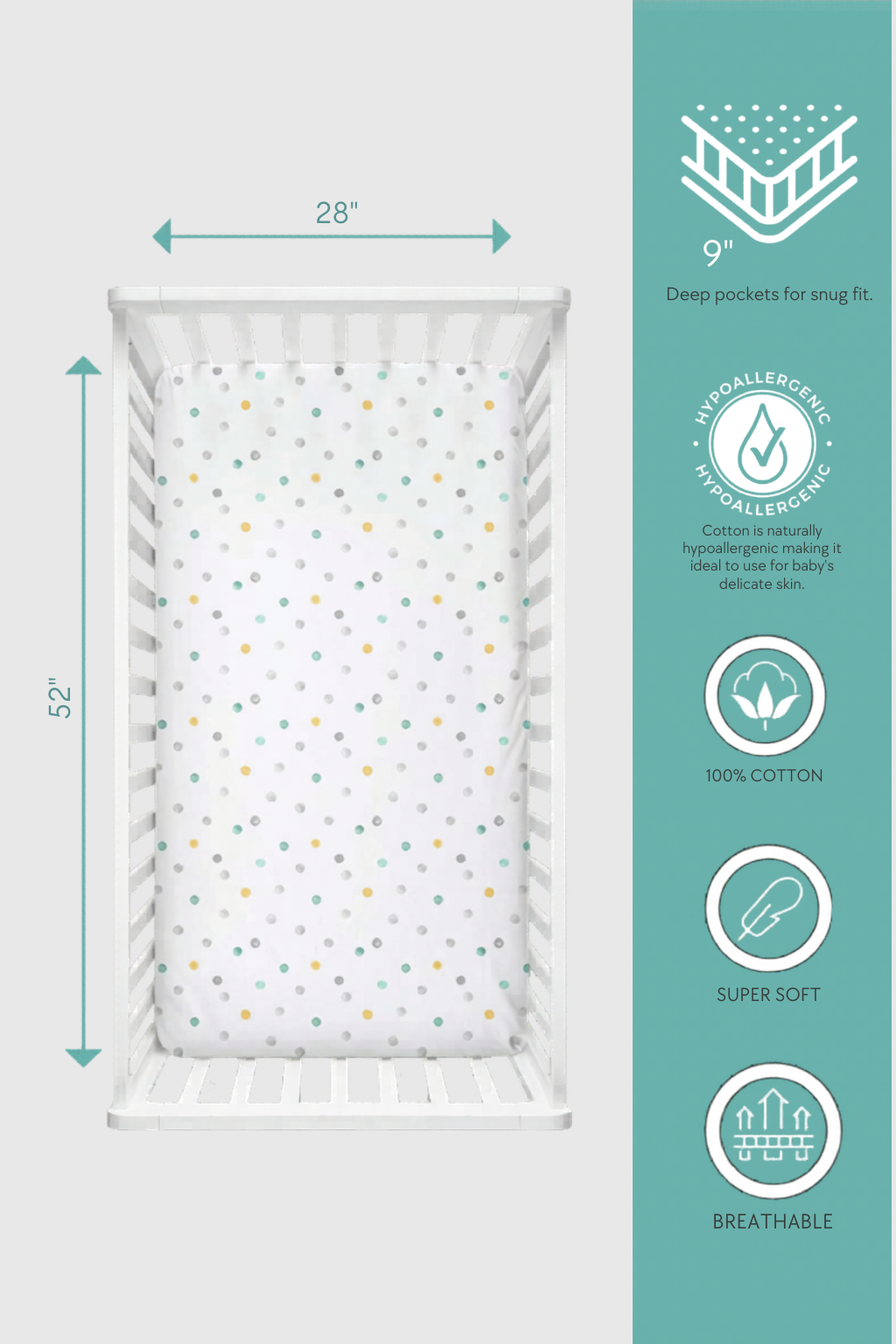 Cribsheet Pack Of 2 - FB-00557