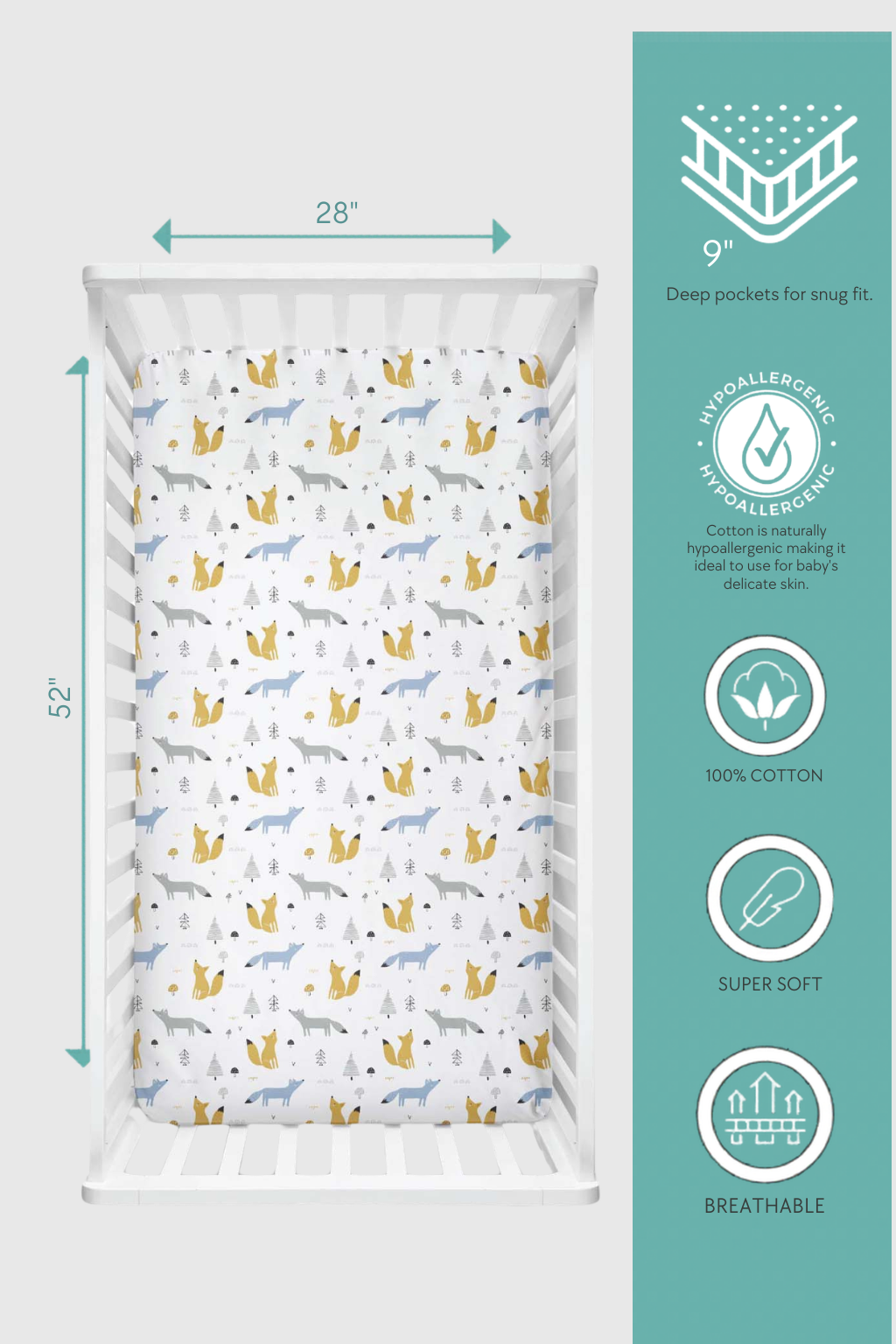 Cribsheet Pack Of 2 - FB-00551