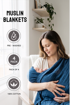 Swaddle Blanket Pack Of 4 - FB-07125