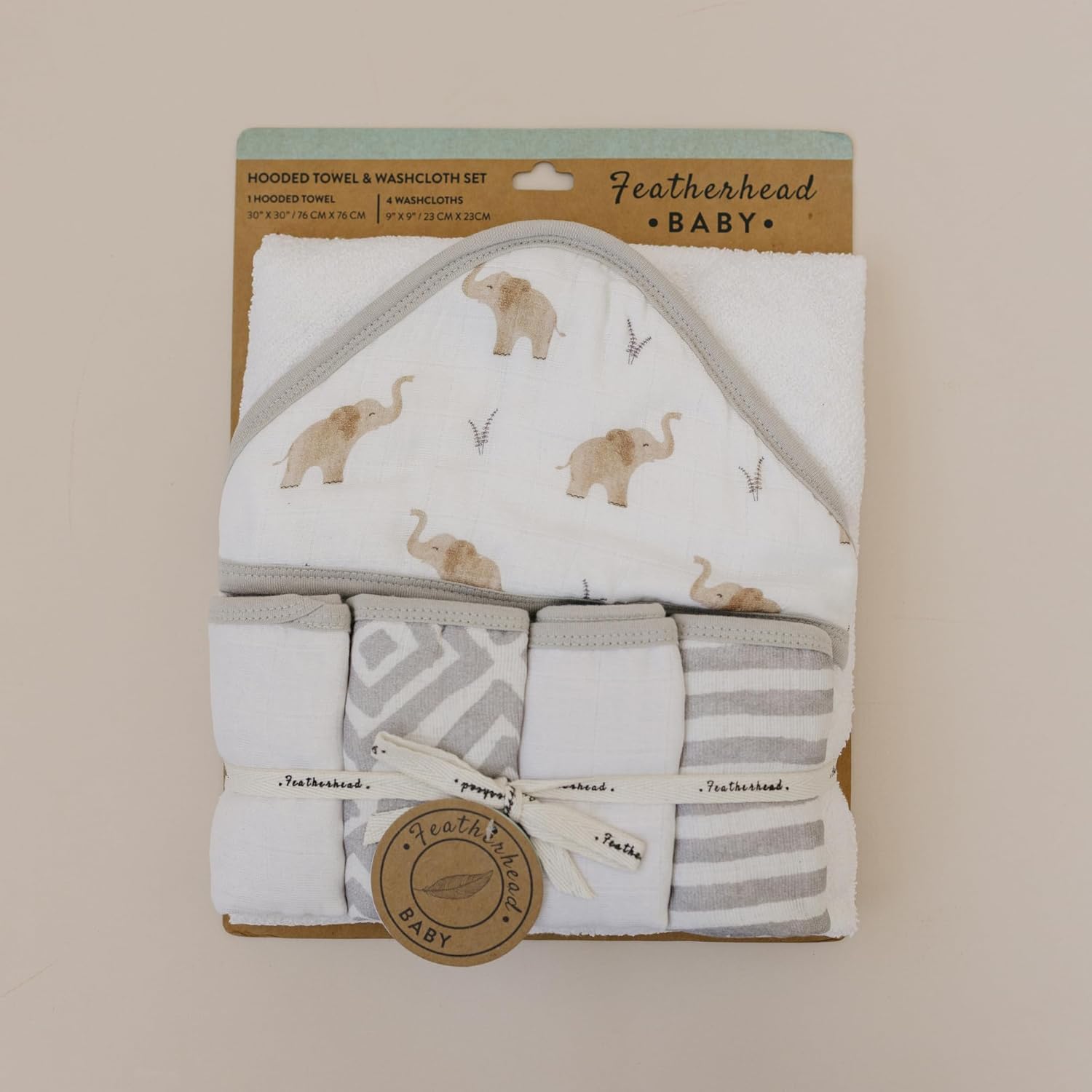 Terry Hooded Towel - FB-07519