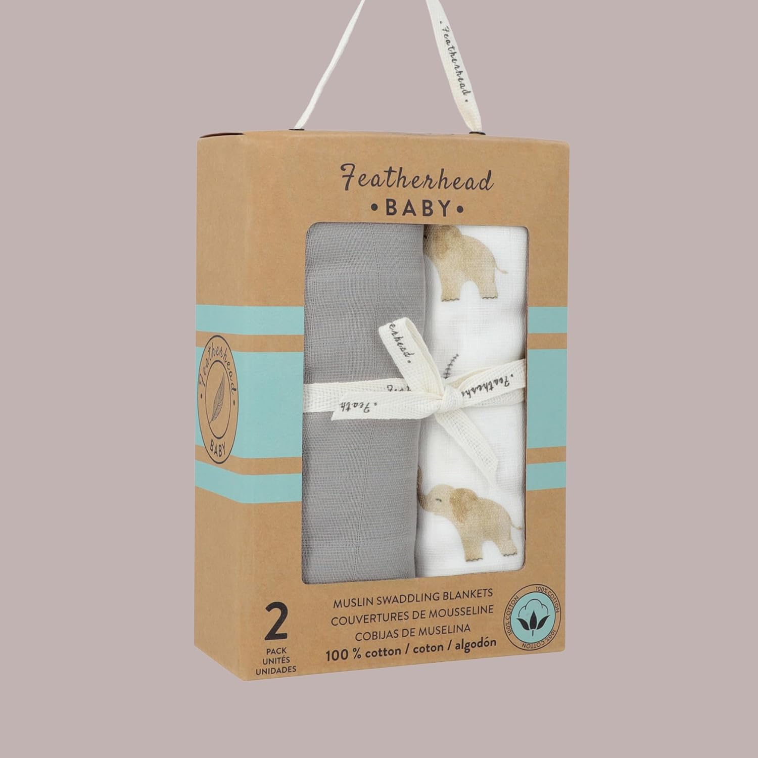 2PK Swaddle Blanket - FB-07129