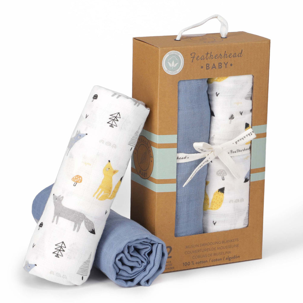 2PK Swaddle Blanket - FB-07053
